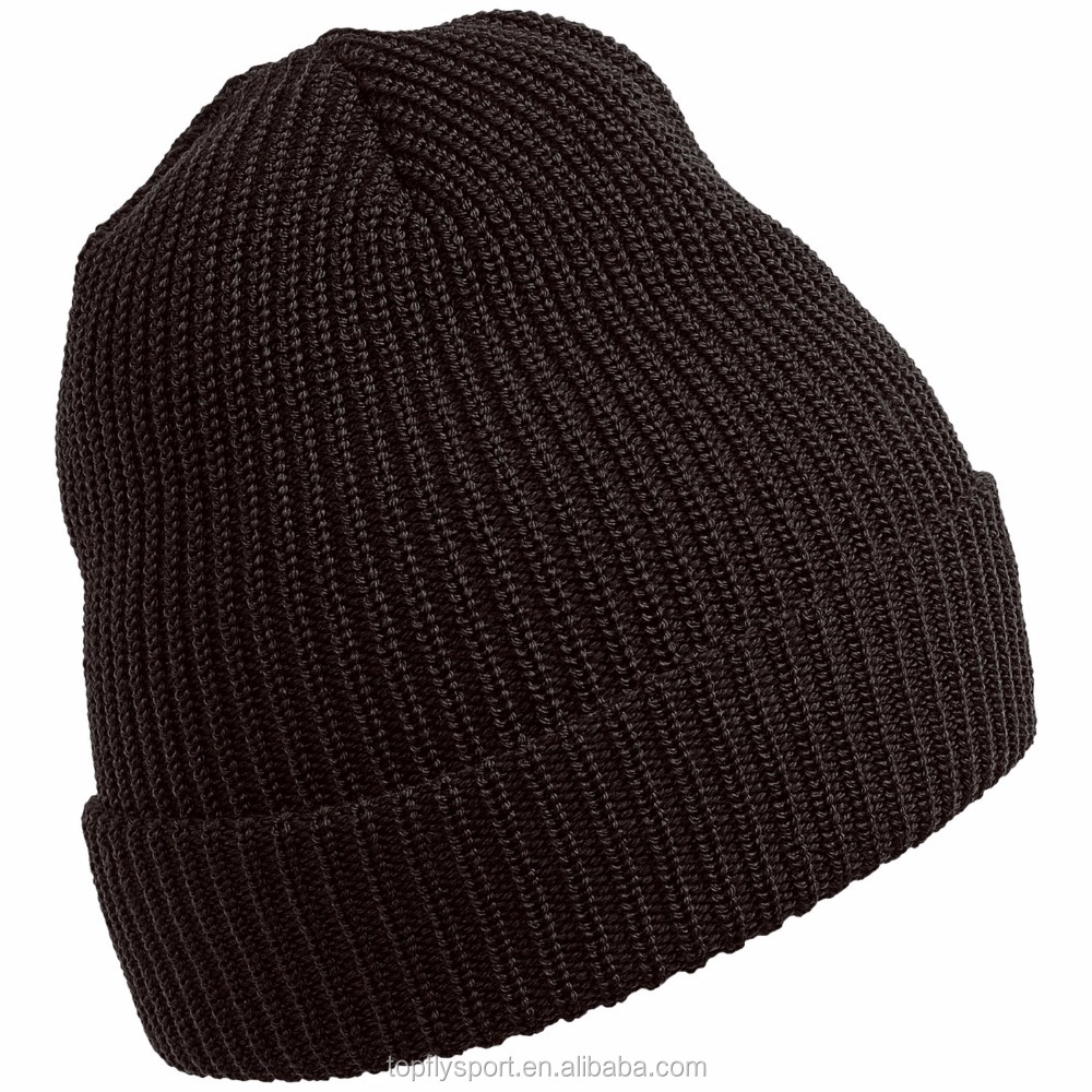 Merinowoll-Beanie-Mütze in Grau 4