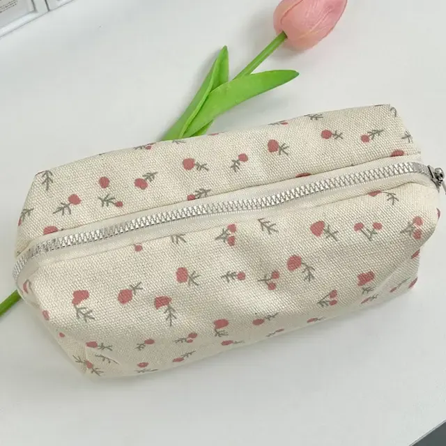 Blumen-Federmäppchen mit großem Fassungsvermögen 3