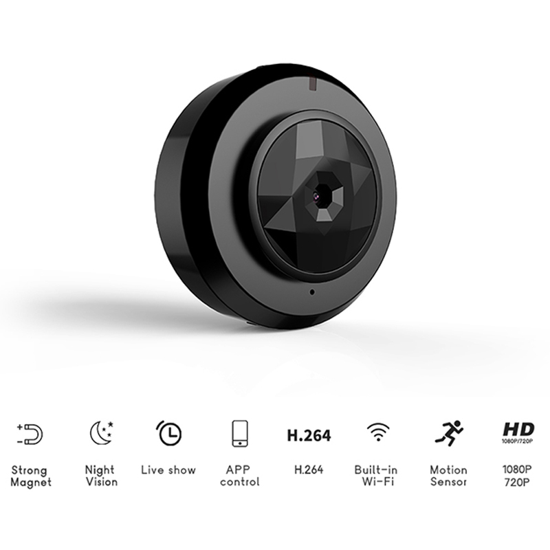 Mini-WLAN-Innenkamera 1080p mit Bewegungserkennung 3