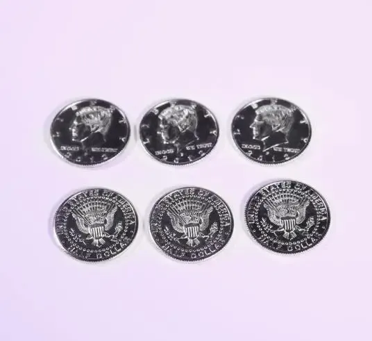 Zauber-Halbdollar-Münze 4