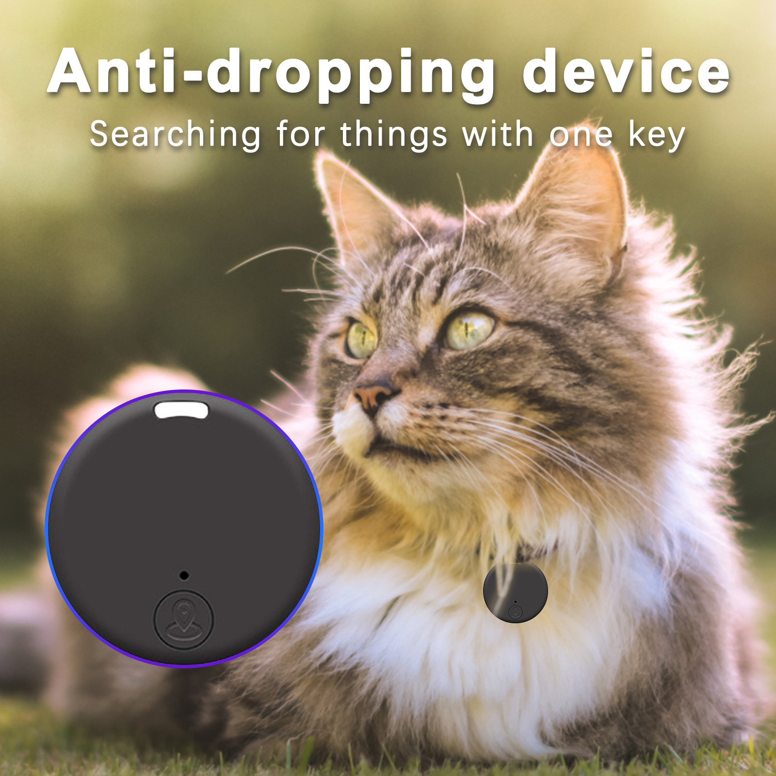 Mini Bluetooth-Schlüsselfinder aus Kunststoff 2