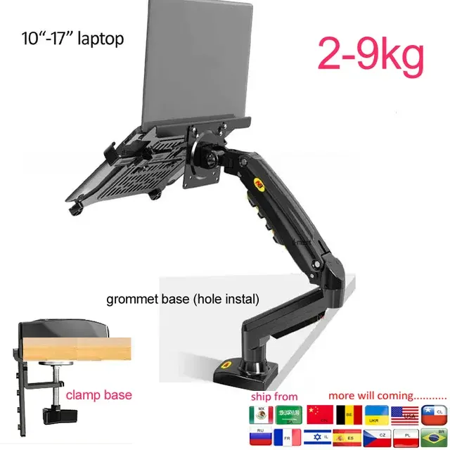 Monitorarm mit Tischklemme 2