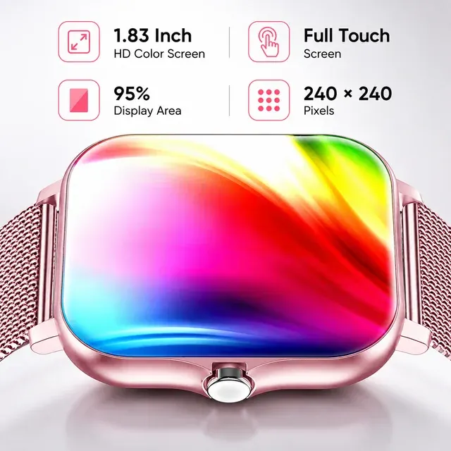 Fitness-Smartwatch mit HD-Display und Anruffunktion 2