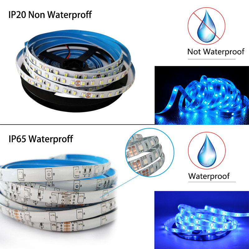 Wasserdichter RGBIC LED Streifen 10 Meter 4