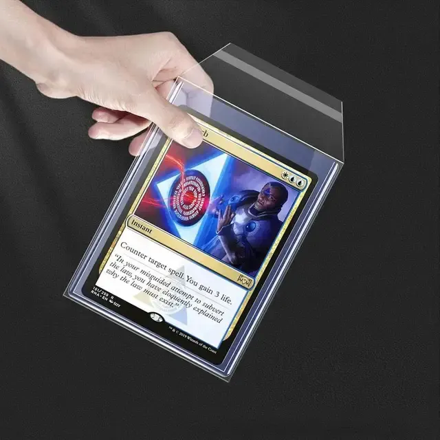 Klare Magnetische Kartenhüllen, 100 Stück 3