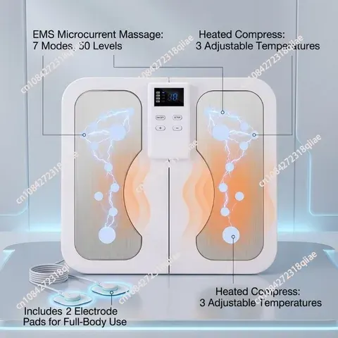 Faltbares EMS-Fußmassagegerät