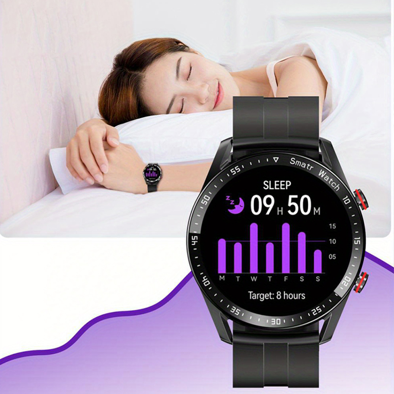 Wasserdichte Edelstahl-Smartwatch für Herren 4