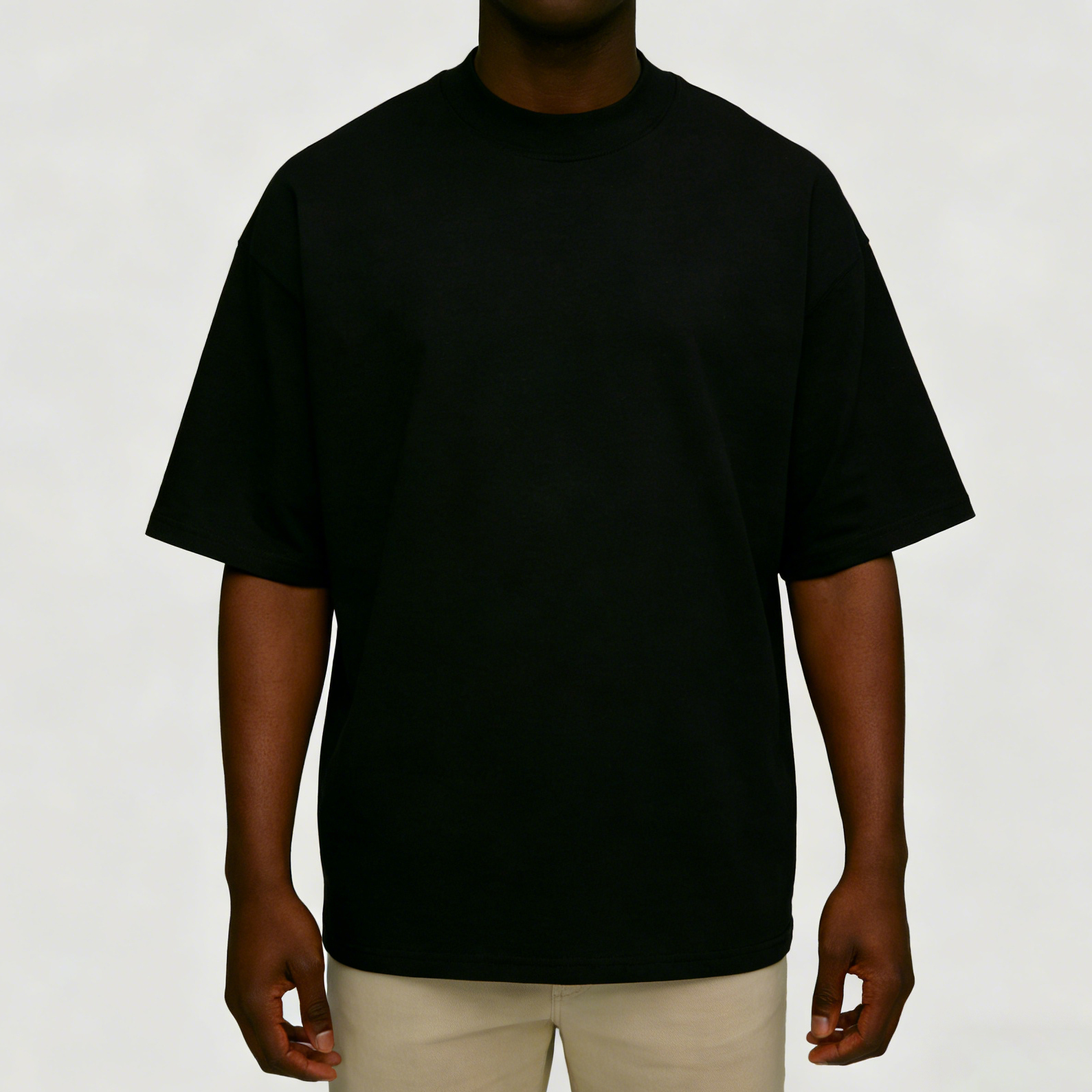 Herren Oversized T-Shirt Schwergewicht 300 GSM 2