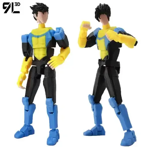 3D-Druck Superhelden-Sammelfigur