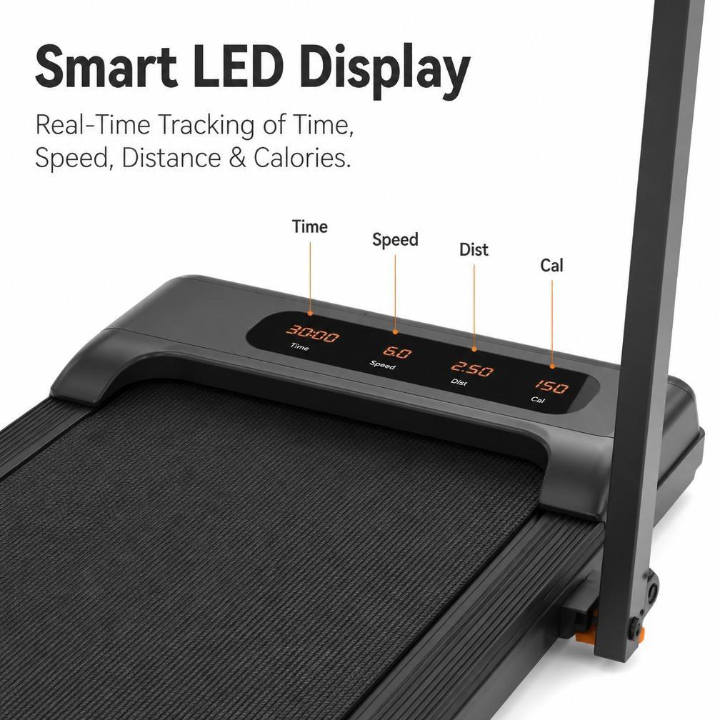 Elektrisches Laufband mit LED-Display 4