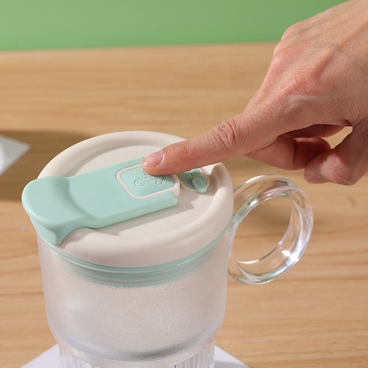 Elektrischer Selbstrührbecher aus Glas 400 ml 2