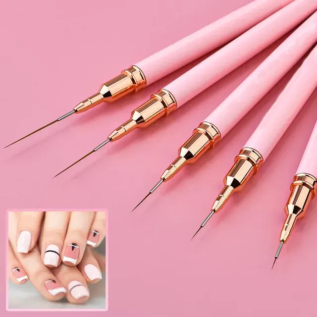 5-teiliges Nagelpinsel-Set für Maniküre und Pediküre 3