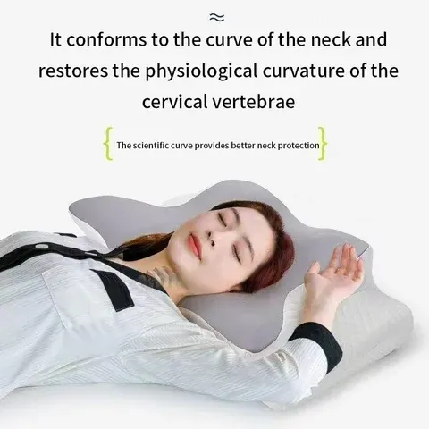 Ergonomisches Orthopädisches Nackenstützkissen aus Schaumstoff