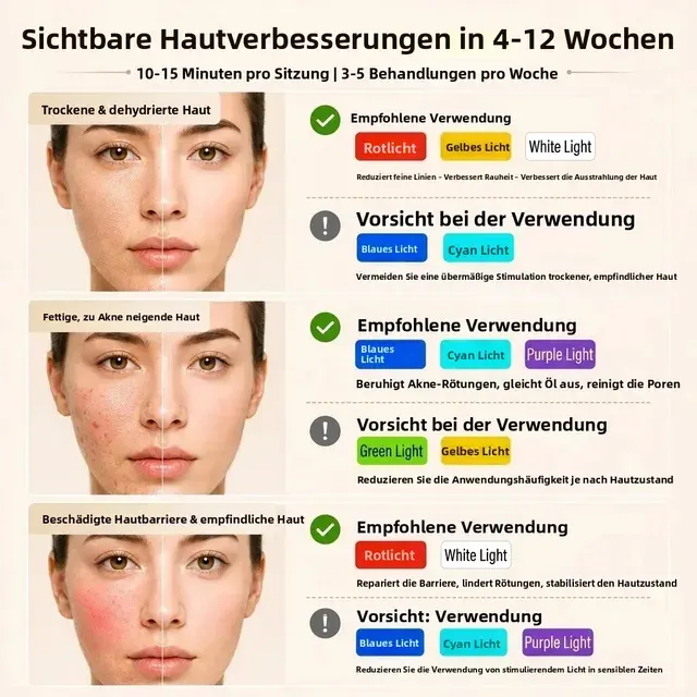 LED-Gesichts- und Halsmaske 4