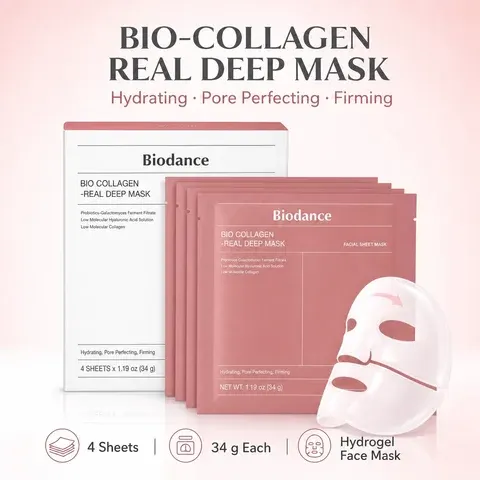 Hydrogel-Nachtmaske