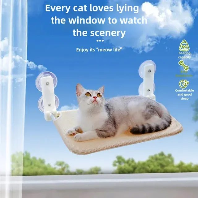 Katzen-Fensterhängematte 2