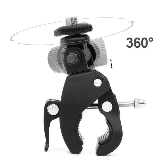Fahrrad-Lenkerhalterung mit 360°-Drehkopf für Action-Kameras 3