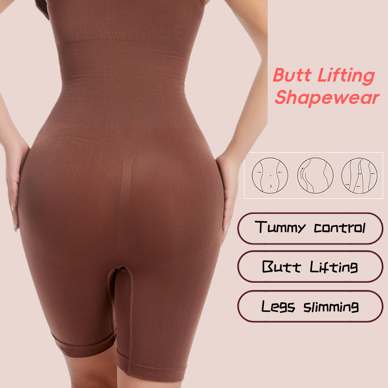 Nahtloser Shapewear-Body aus Spandex 2