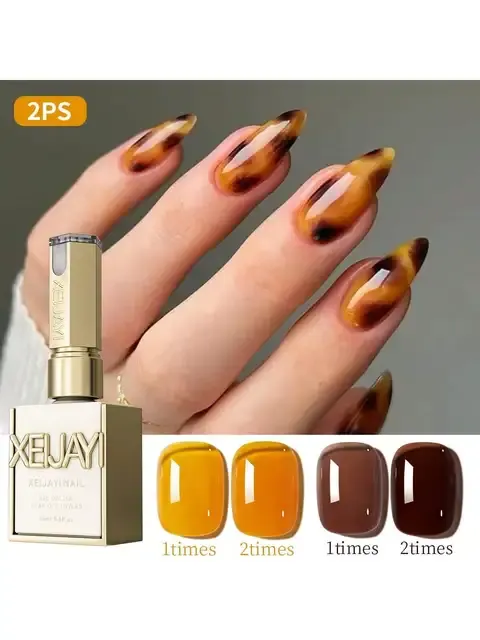 Zweifarbiges Nagelgel-Set 1