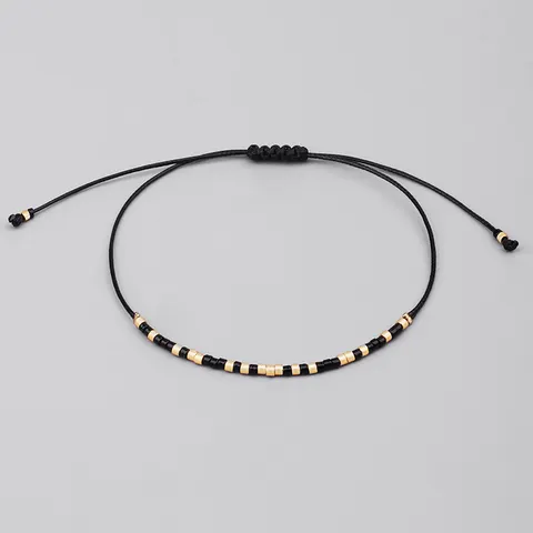 Geflochtenes Wachsschnur-Armband