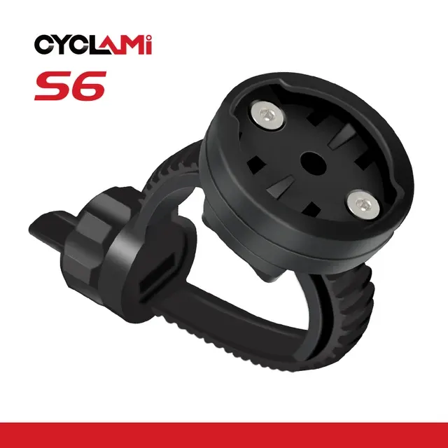 Drehbare Universal-Fahrradcomputer-Halterung mit Lichthalter 2