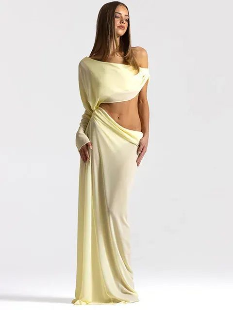 Cut-Out-Maxikleid 2