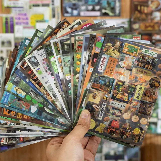 Retro-Stickerbuch 2