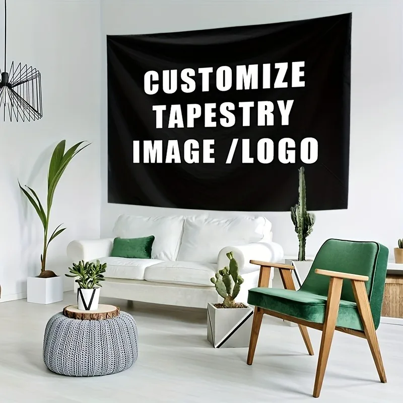 Personalisierter Foto-Wandteppich für Partys 3