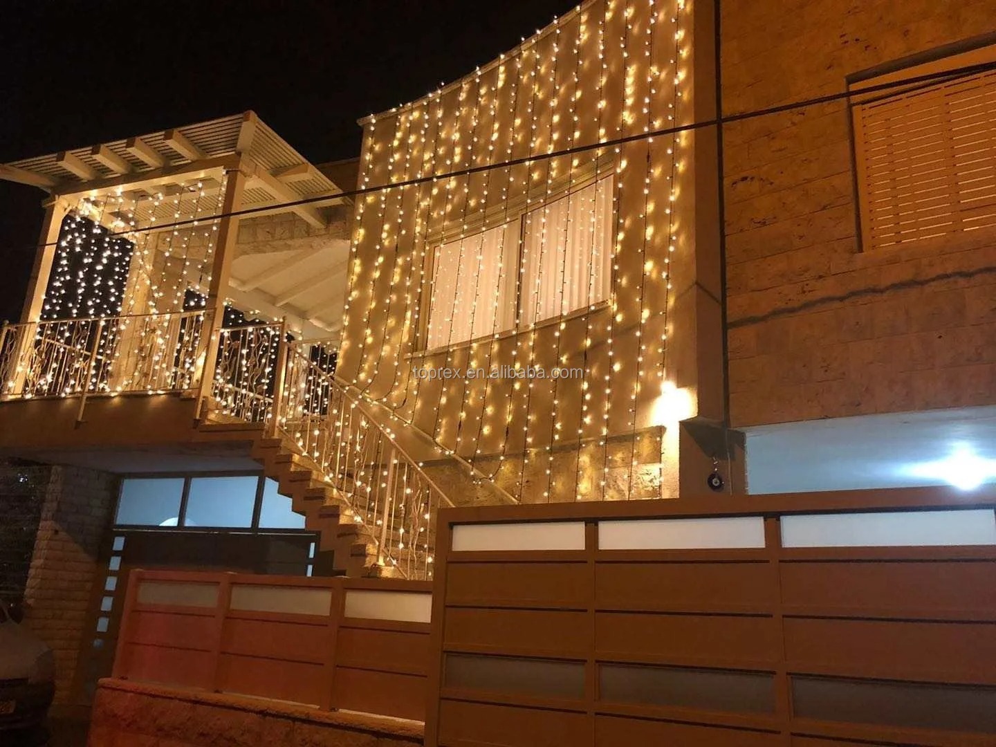Dimmbare Multicolor-LED-Lichterkette 600 LEDs IP65 3