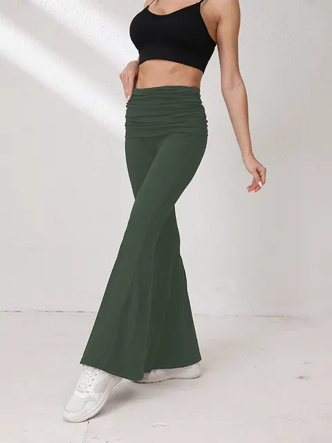 Ausgestellte Yogahose