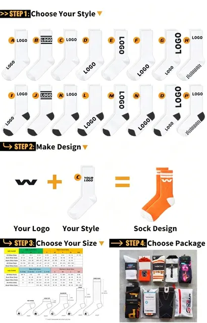 Socken mit Logo 3