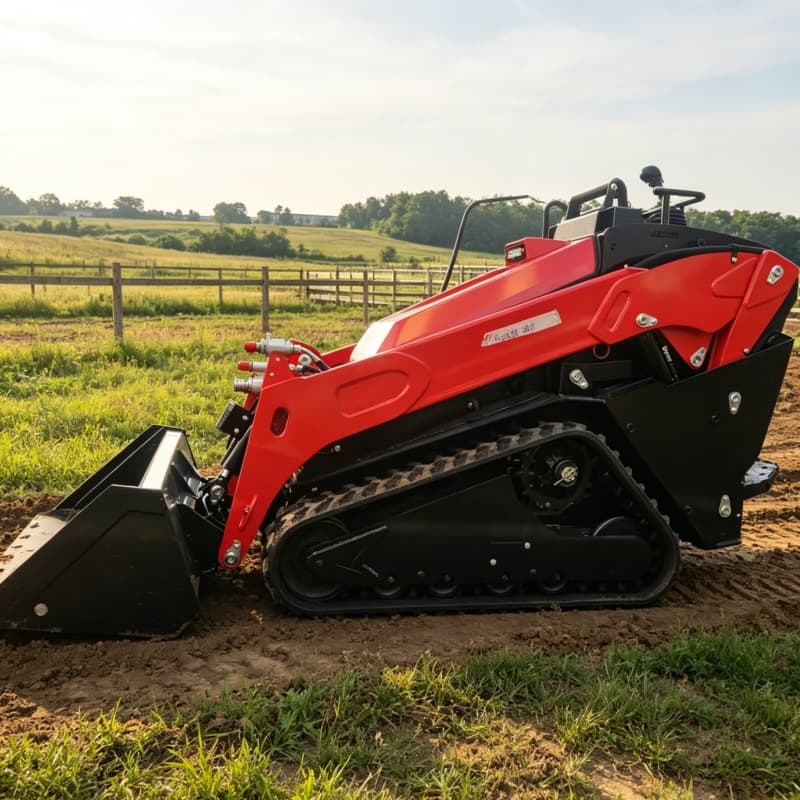 Kompakter Diesel-Minibagger mit Schaufel 2