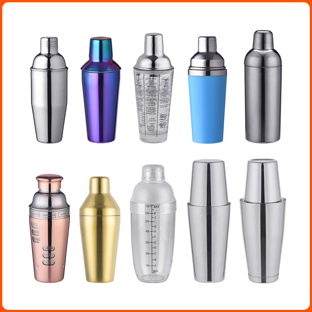 Leckdichter Edelstahl-Martini-Shaker 350–700 ml 4