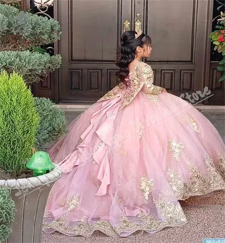 Blumenmädchenkleid