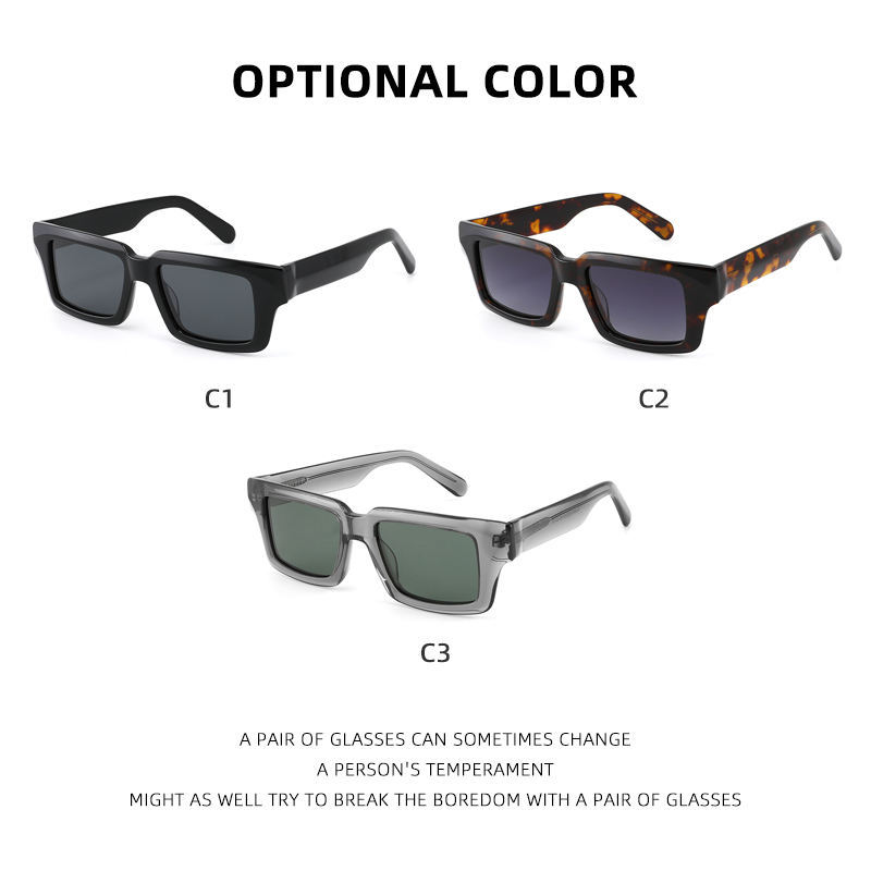Quadratische Sonnenbrille 3