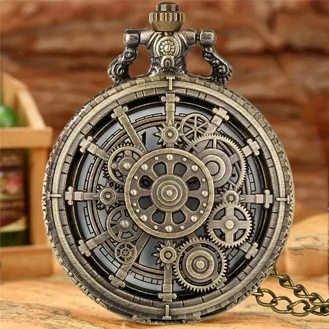 Steampunk-Taschenuhr