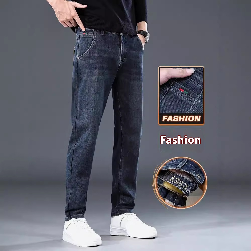 Lockere Herren-Casual-Hose mit geradem Schnitt 3