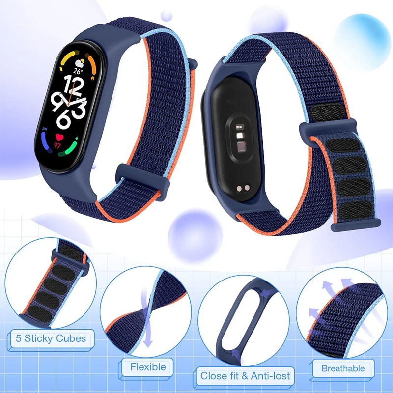 Nylon-Ersatzarmband für Xiaomi Mi Band 7 3