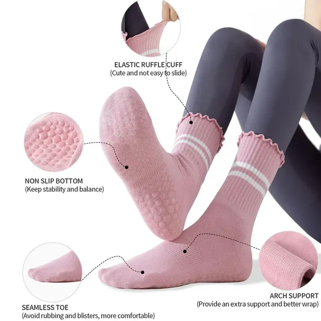 Baumwoll-Yoga-Socken 3