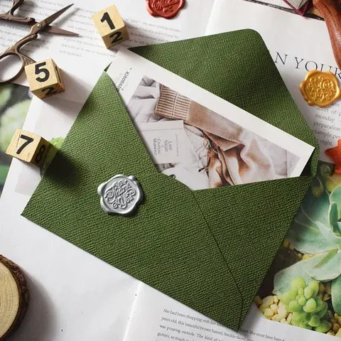 Leinen-Briefpapier-Set