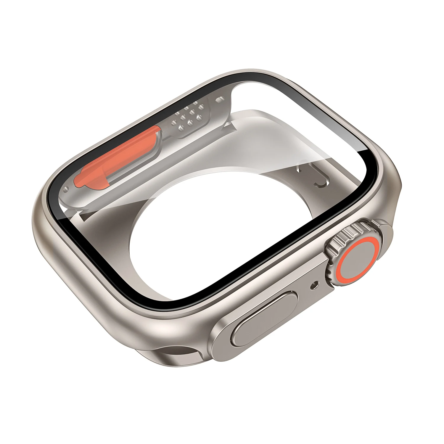 Harte PC-Schutzhülle für Smartwatch, 40–45 mm