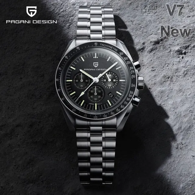 Quarz-Herrenchronograph mit Saphirglas 2