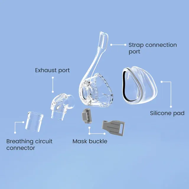 CPAP-Nasenmaske 4