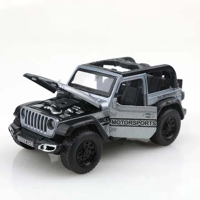 1:36 Cabrio-Geländewagen-Modellauto aus Metall 3