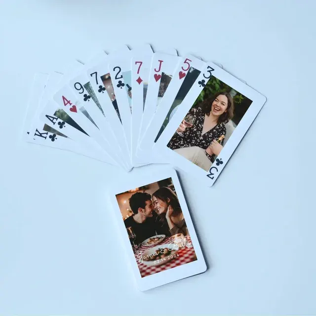 Individuelle Foto-Pokerkarten 4