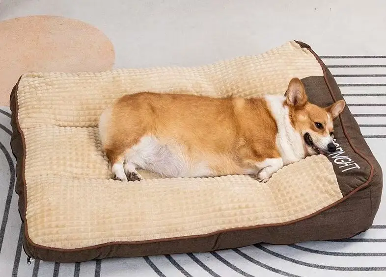 Waschbares Baumwoll-Hundebett, Große Rassen 2