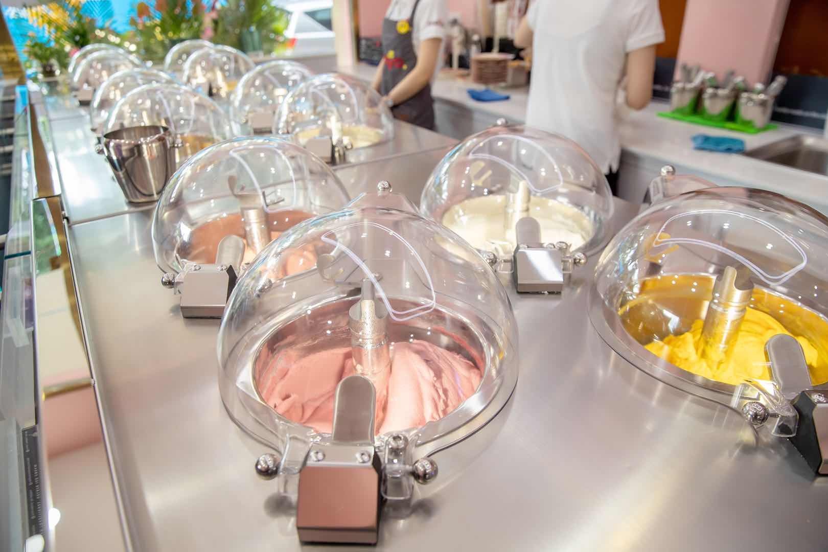 Eismaschine für Protein-Eis 3