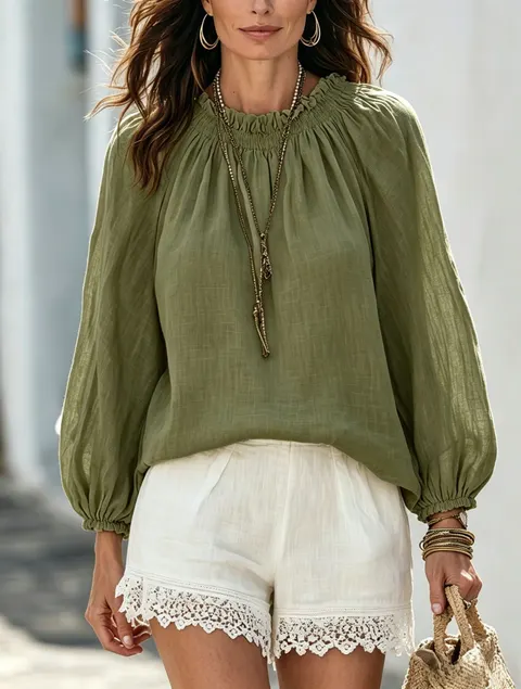 Lockere Bluse