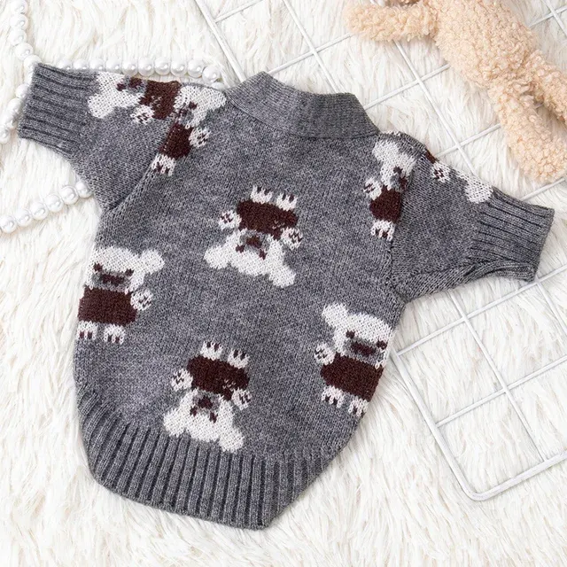 Hunde-Strickjacke 2
