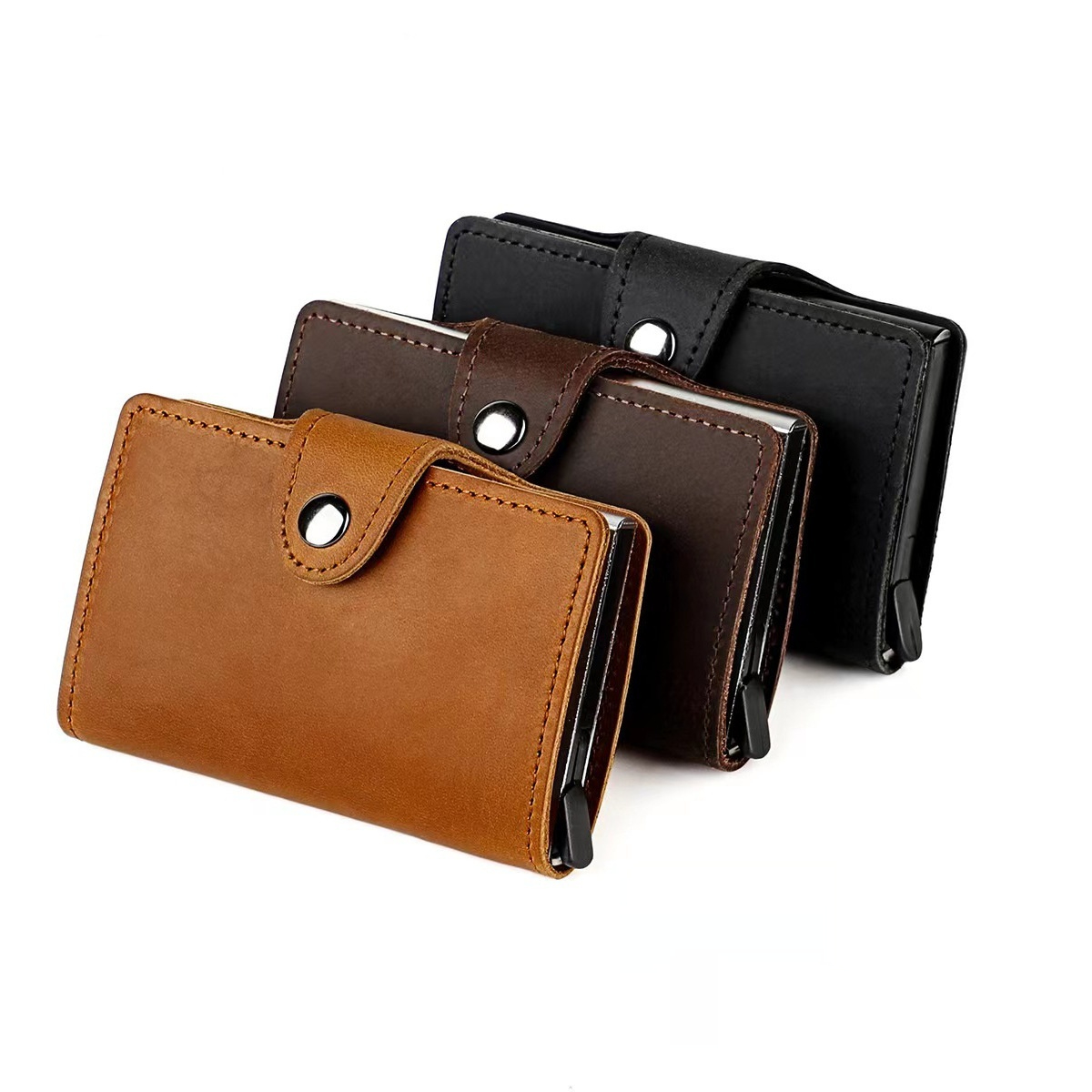 Leder-Kartenhalter
